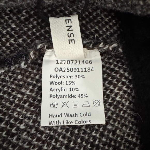 Commense Argyle Wool-Blend Sweater & Mini Skirt Set NWT, Size S/M - Picture 16 of 17